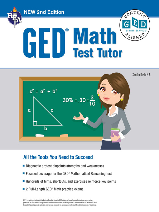 Title details for GED® Math Test Tutor by Sandra Rush - Wait list